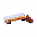 8" Die Cast Replica Traditional Transport Hauler w/ Decals on Hauler